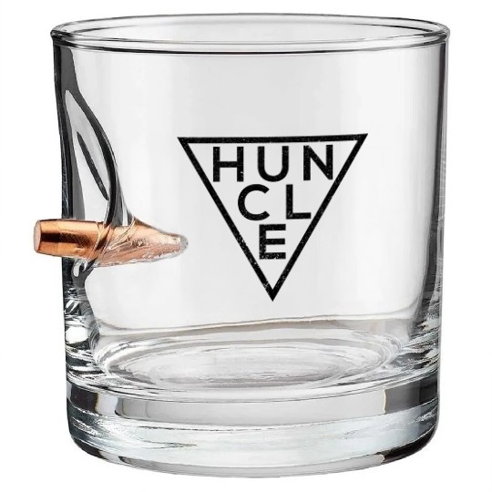 Huncle Triangular Uncle Bullet Whiskey Glasses