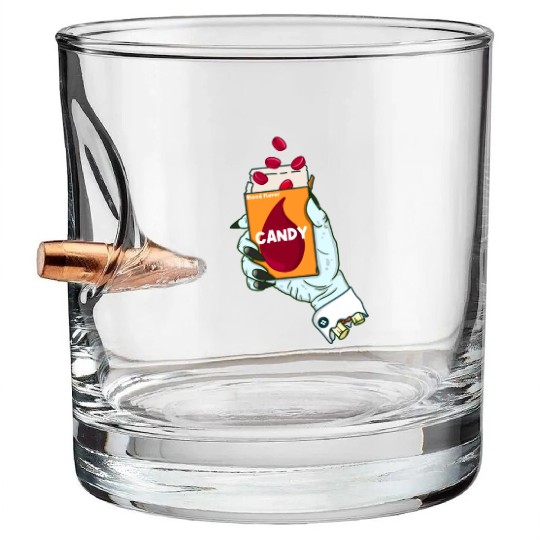 Vampire Candy Bullet Whiskey Glasses