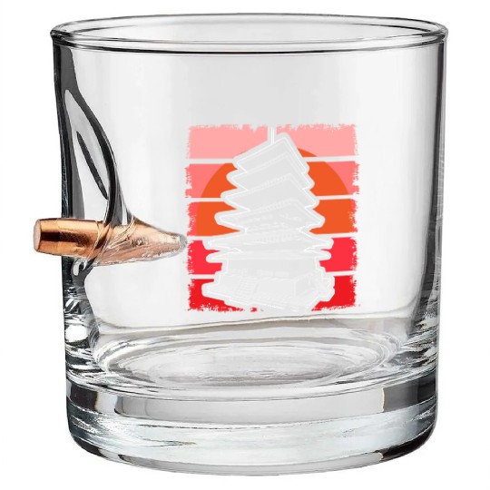 Japan Bonsai Proud Gift Idea Bullet Whiskey Glasses