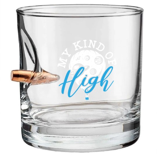 My Kind Of High Hot Air Balloon Ride Balloonist Bullet Whiskey Glasses