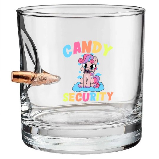 Candy Security Funny Easy Unicorn Halloween Costum Bullet Whiskey Glasses