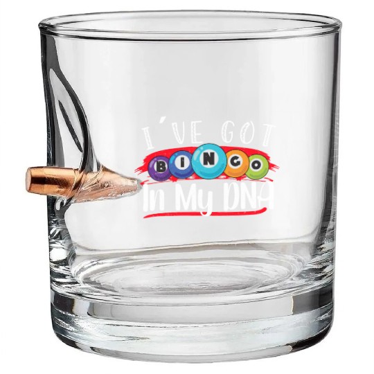 Bingo Card Game Grandma Bingo Player Bingo Cards Bullet Whiskey Glasses