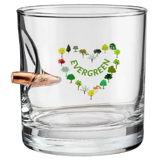 EVERGREEN Bullet Whiskey Glasses