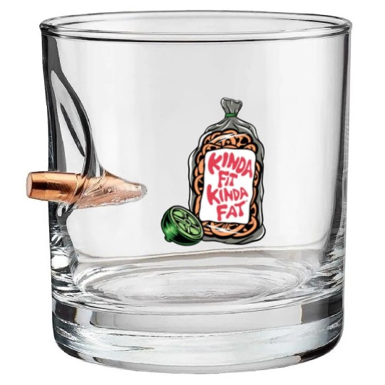 gym work school Bullet Whiskey Glasses
