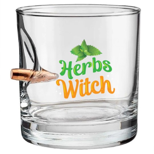 Herbs Witch Herbalism Herb Gardening Herbalist Bullet Whiskey Glasses