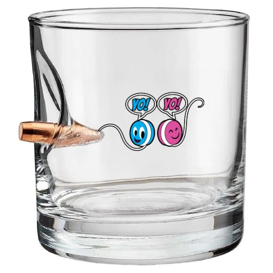 Yoyo Spanish Teacher Gift Yo Yo Bullet Whiskey Glasses