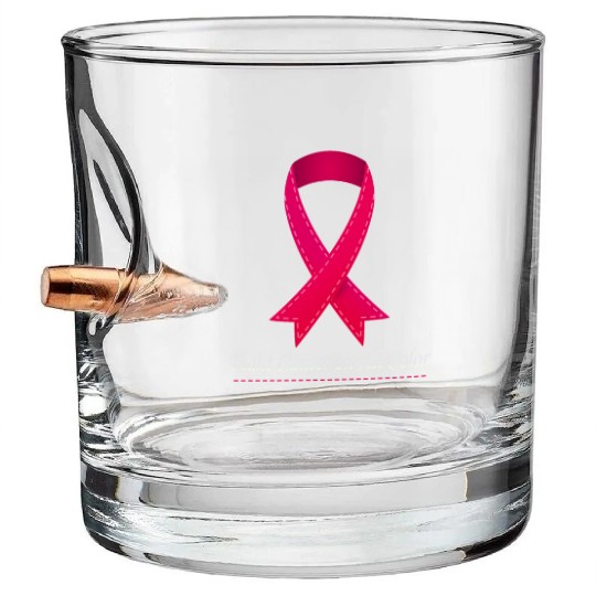 Cancer Sucks In Every Color Fighter Fight Support Bullet Whiskey Glasses