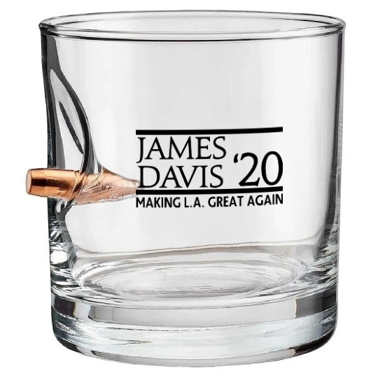 James Davis LA Great Bullet Whiskey Glasses