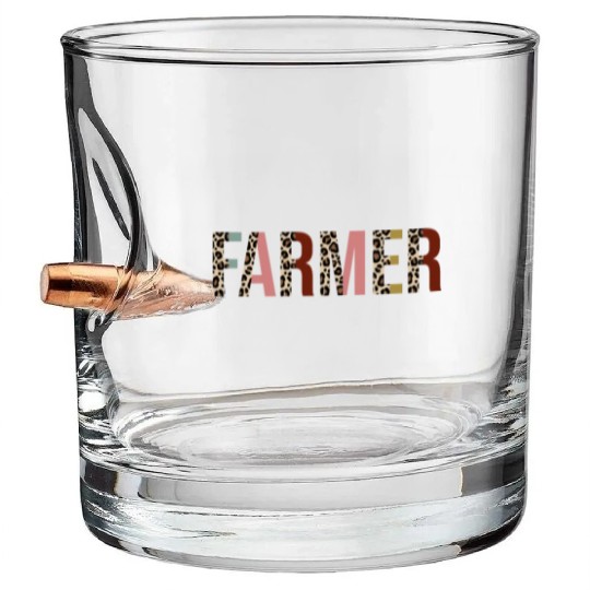 Farmer Bullet Whiskey Glasses