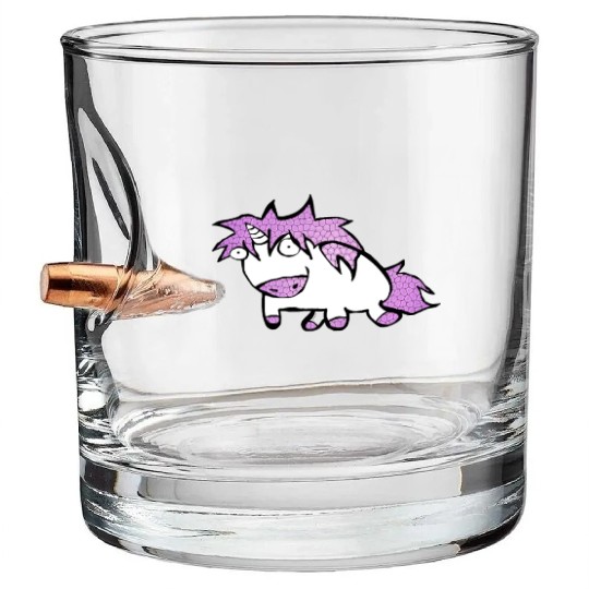 Funny horse Bullet Whiskey Glasses
