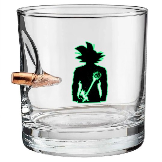 DBZ Son Goku Bullet Whiskey Glasses