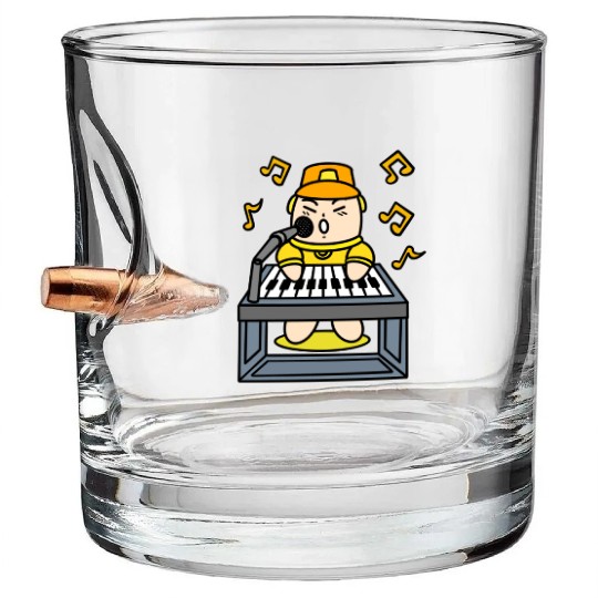 Boy singing with electric piano Bullet Whiskey Glasses