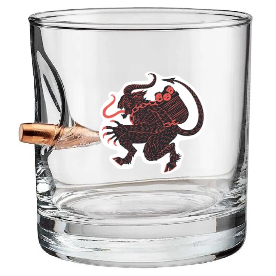 krampus Bullet Whiskey Glasses