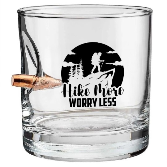 Mountaineering Hiking Hiking Vacation Hiker Bullet Whiskey Glasses