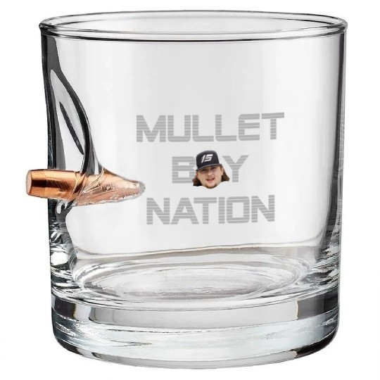 Mullet Boy Nation Bullet Whiskey Glasses