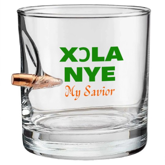 XORLA NYE OR MY SAVIOR Bullet Whiskey Glasses