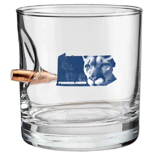 Pennsylvania Bullet Whiskey Glasses