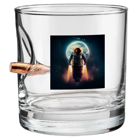 Rocketman Bullet Whiskey Glasses