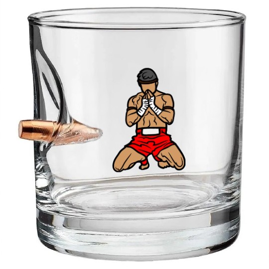 Wicked Ways Muay Thai Team Bullet Whiskey Glasses