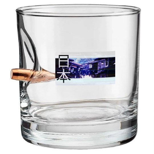 Japan Retro Aesthetic Bullet Whiskey Glasses