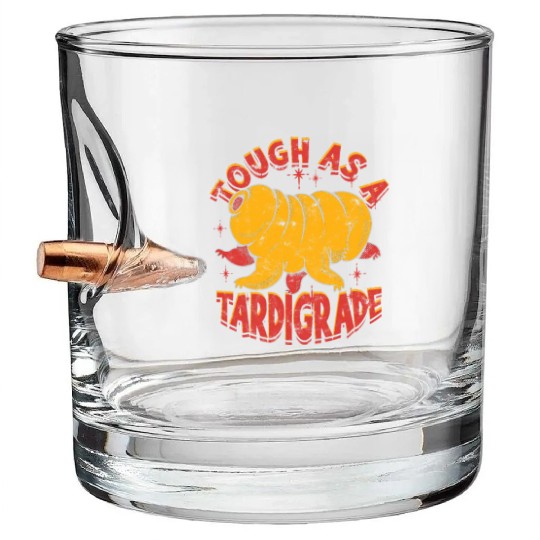 Tough as a tardigrade - tardigrade Bullet Whiskey Glasses