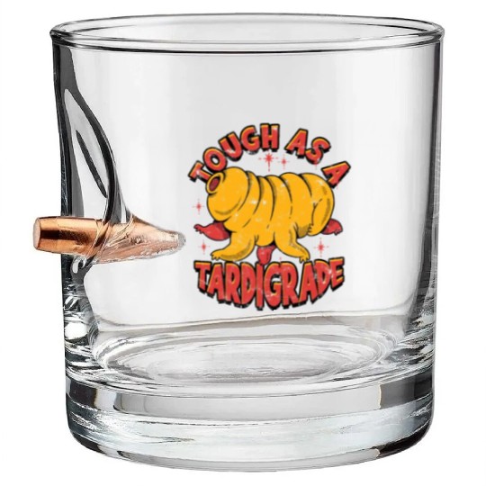 Tough as a tardigrade - organism Bullet Whiskey Glasses