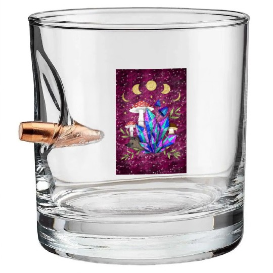 Hedgehog in dreamland - Format B Bullet Whiskey Glasses