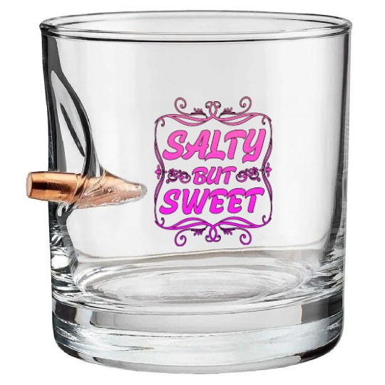Salty But Sweet 8 Bullet Whiskey Glasses