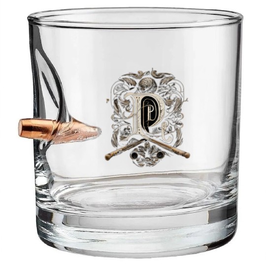 Phillies Abstract Bullet Whiskey Glasses