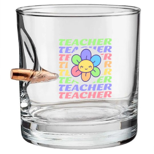 Design Teacher Bullet Whiskey Glasses