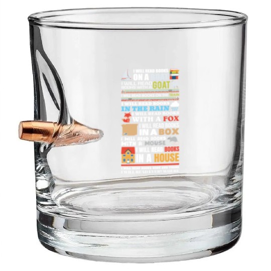Reading Library Literature Read Books Lover Reader Bullet Whiskey Glasses