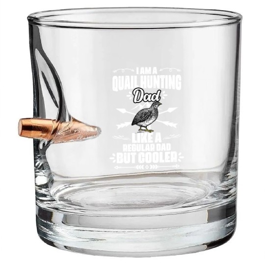 Funny Quail Hunting Season For A Bobwhite Quail Bullet Whiskey Glasses
