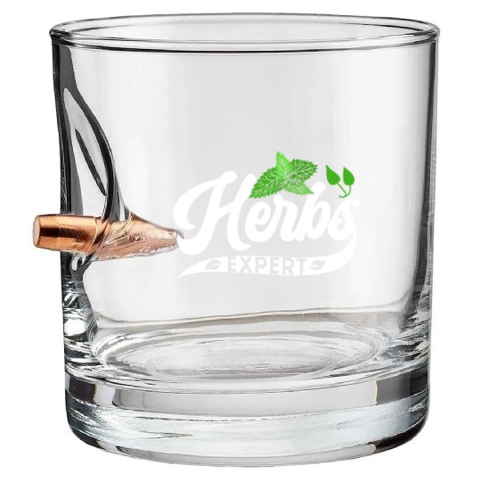 Herbs Expert Gardening Herbalist Herb Herbalism Bullet Whiskey Glasses