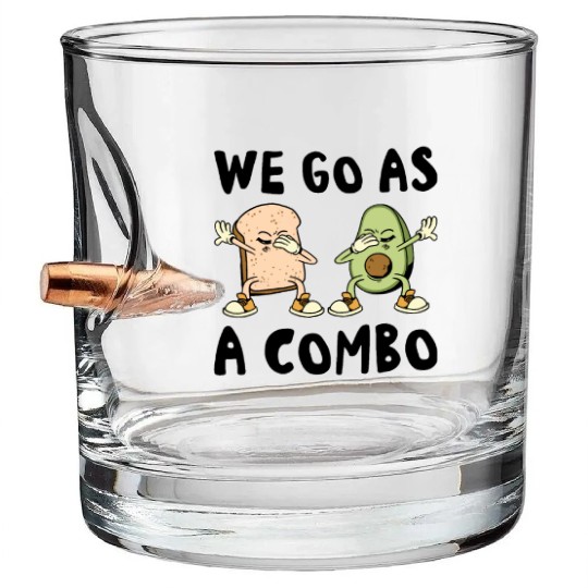 Siblings Avocado Toast Combo Big Sister Brother Bullet Whiskey Glasses