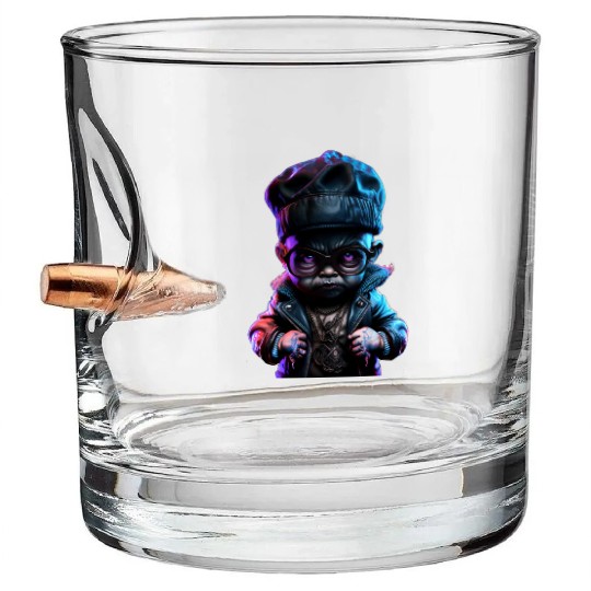 Baby Cyberpunk Gangsta Bullet Whiskey Glasses