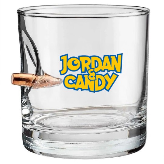 Jordan and Candy Classic Bullet Whiskey Glasses