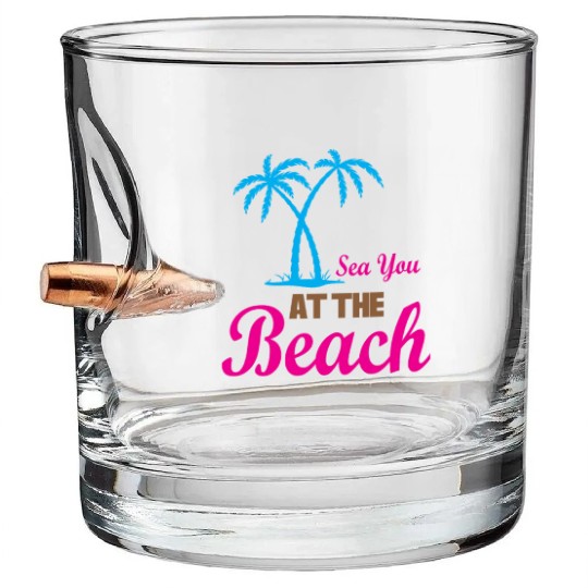 Feeling A LiL Salty with Summer Clothes Bullet Whiskey Glasses