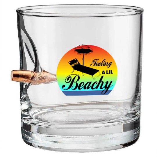 Feeling A LiL Salty with Summer Clothes Bullet Whiskey Glasses