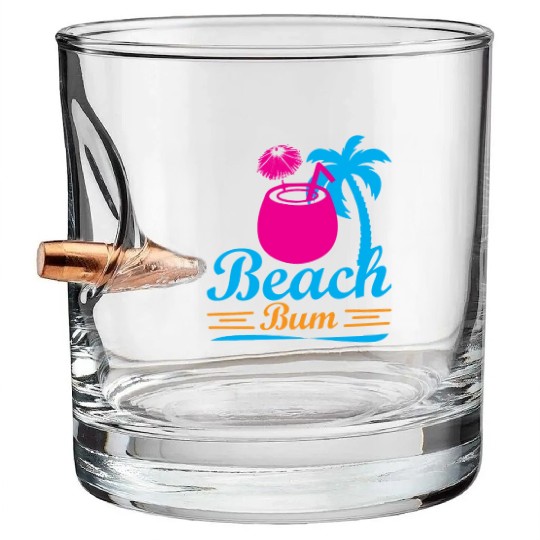Feeling A LiL Salty with Summer Clothes Bullet Whiskey Glasses