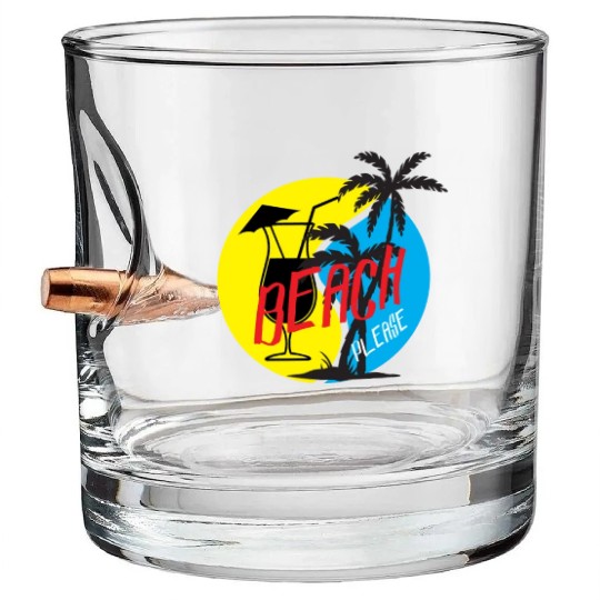 Feeling A LiL Salty with Summer Clothes Bullet Whiskey Glasses