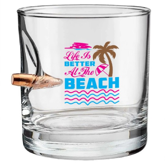 Feeling A LiL Salty with Summer Clothes Bullet Whiskey Glasses