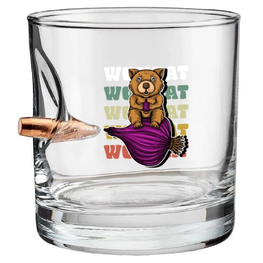 Wombat Onion - Wombat Onion Bullet Whiskey Glasses
