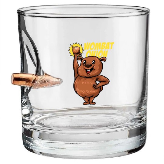 Wombat Onion - Wombat Onion Bullet Whiskey Glasses