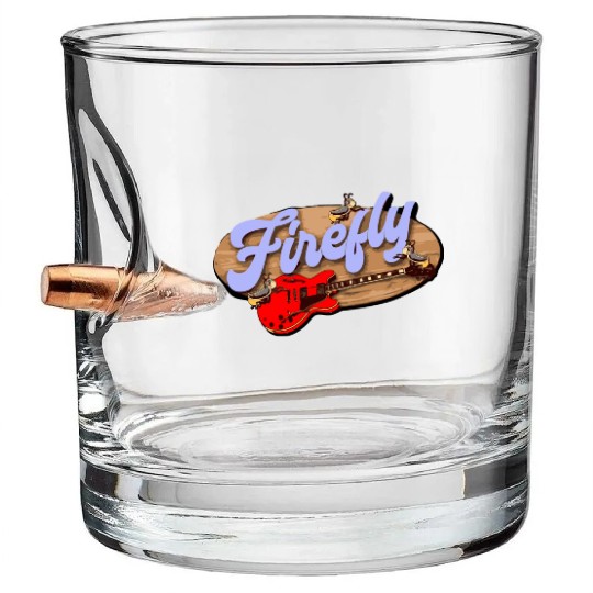 Firefly Guitars Bullet Whiskey Glasses