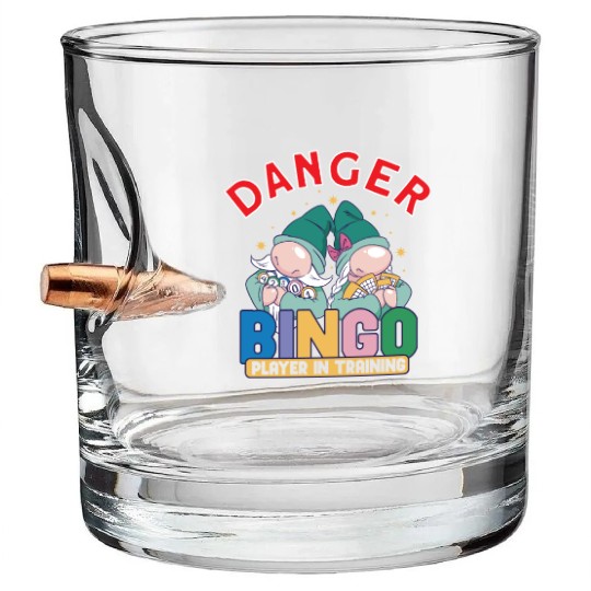 Bingo Card Game Grandma Bingo Player Bingo Cards Bullet Whiskey Glasses