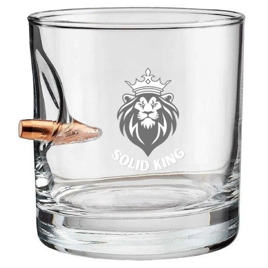 Solid king Bullet Whiskey Glasses