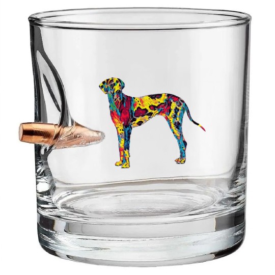 Big Dog Great Dane Bullet Whiskey Glasses