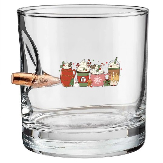 Hot Chocolate Cup Peppermint Mocha Bullet Whiskey Glasses