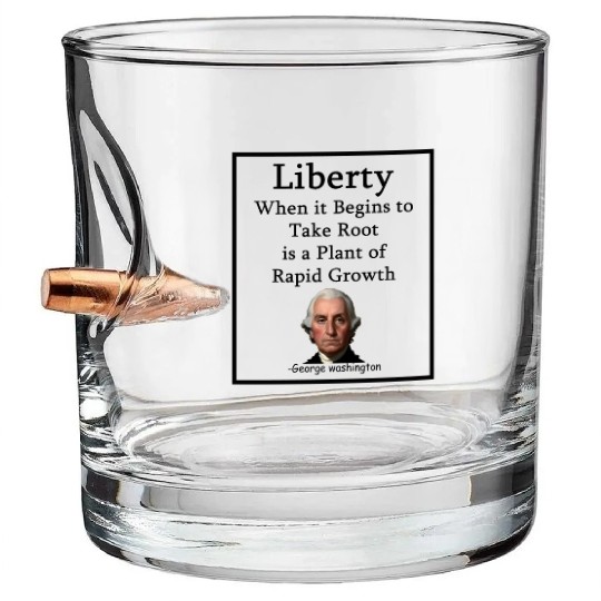 George washington Bullet Whiskey Glasses