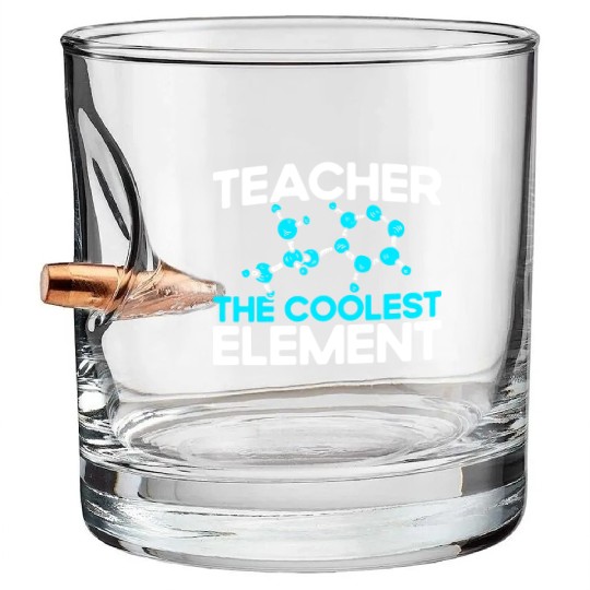 Chemistry Gift Scientists Chemist Bullet Whiskey Glasses